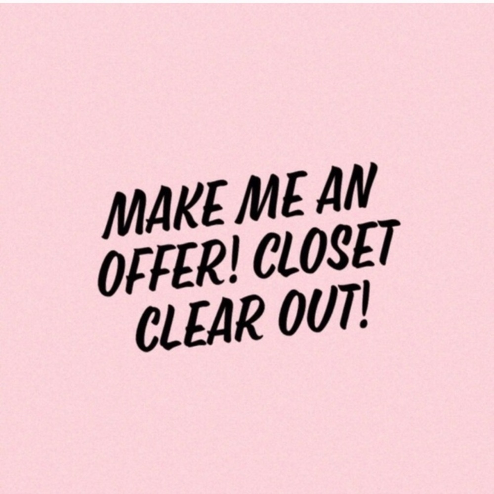 MAKE AN OFFER! Closet Clearout :)
